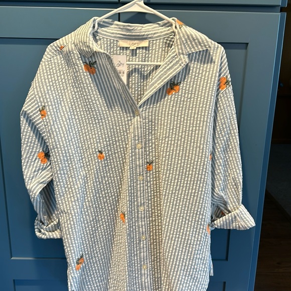 Loft oversize blouse - Picture 1 of 4